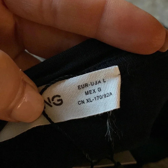 MANGO Cinched open back crop long sleeve - Picture 4 of 4